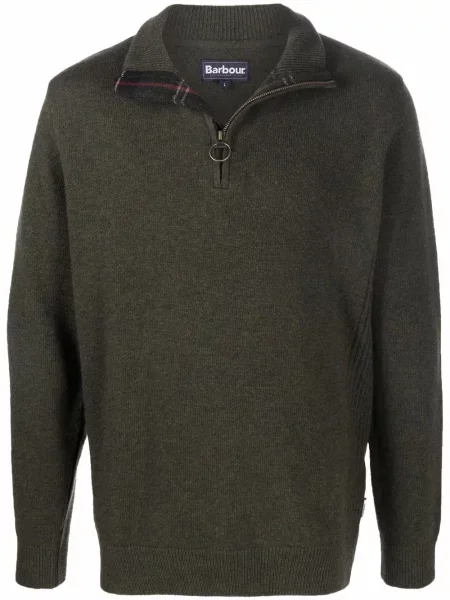 Pulover Barbour de lână verde