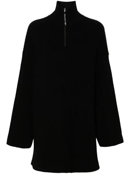 Pulover Balenciaga cu aplicații negru