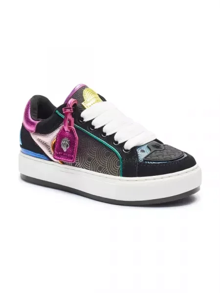 Kurt Geiger Sneakers TAG cu adaos de piele negru