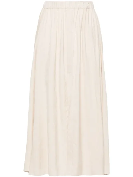 Fustă midi Forte_forte de catifea până la genunchi