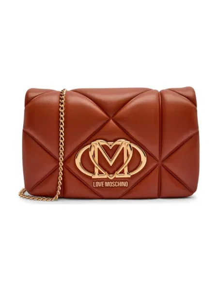 Geantă Love Moschino maro