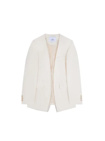 Scalpers Sacou mov zmeură alb