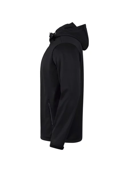 Kurtka Jako Softshell z Kapturem i Wodoodporna czarna