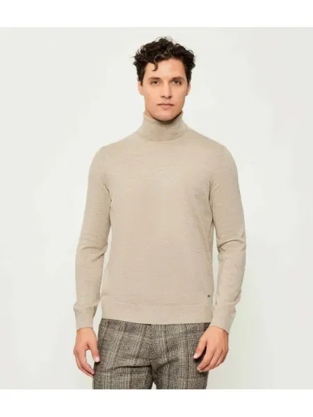 Pulover Joop! de lână bej