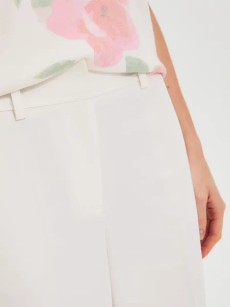 Pantaloni Marisse alb