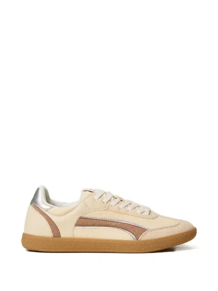 Sneakerși Twinset cu șireturi din dantelă