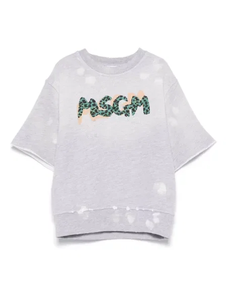 Koszulka dziecięca Msgm szara