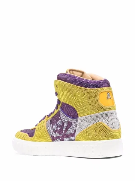 Sneakersy Philipp Plein żółte