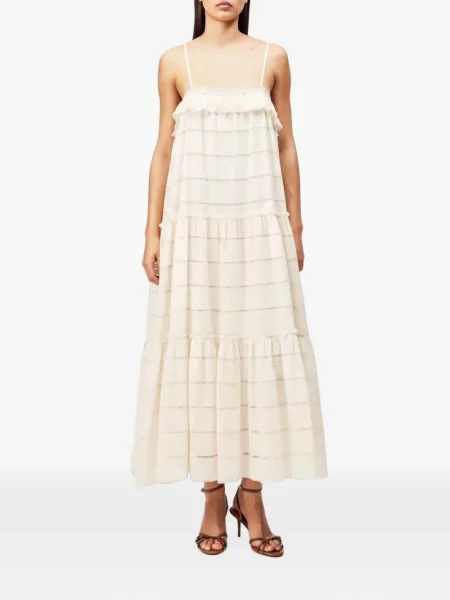 Rochie maxi Drykorn cu volane