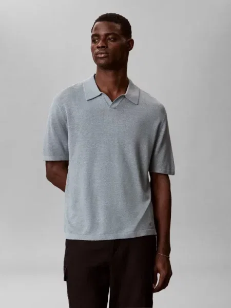 Tricou polo Calvin Klein de in