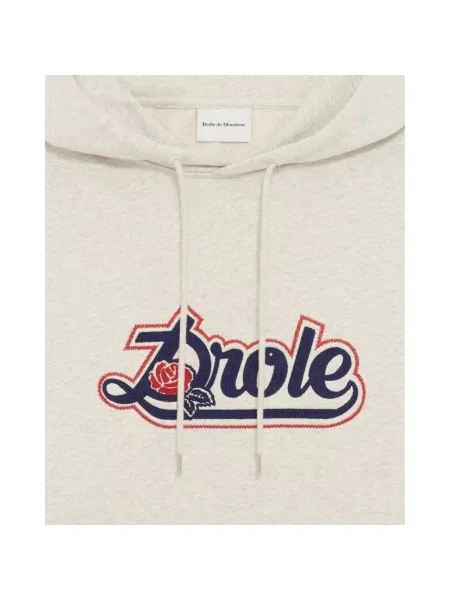 Bluza z kapturem Drole De Monsieur szara