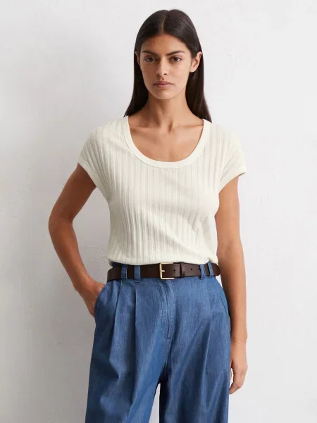 Футболка Marc O’Polo бавовна/модал білий