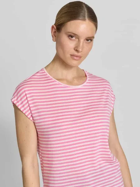T-shirt o kroju relaxed fit z mieszanki lyocellu model AVA' Vero Moda