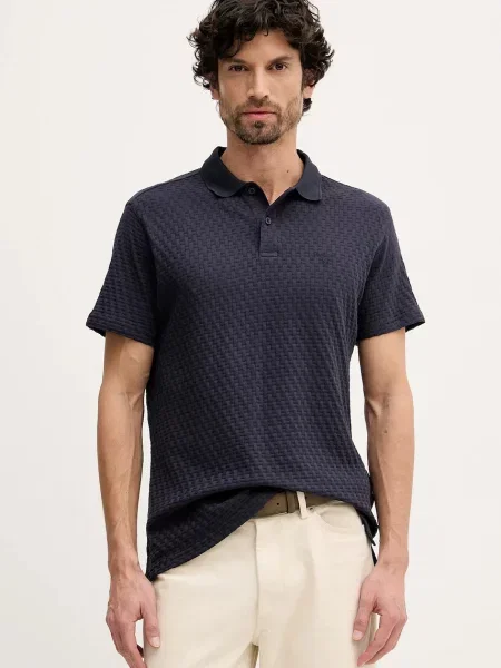 Barbour polo de Westerdale bleumarin uni