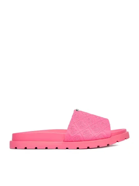 Šlepetės Guess rožinė