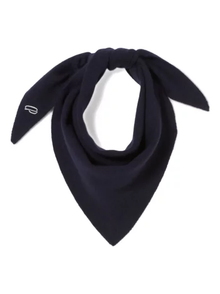 Fular Claudie Pierlot tricotate albastru