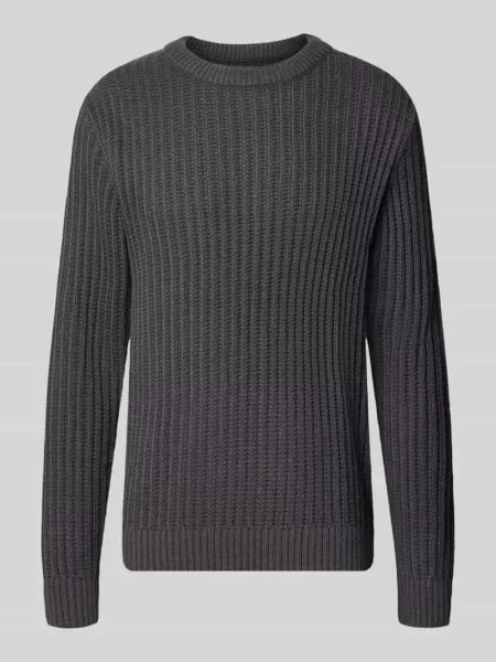 Sweter z dzianiny o kroju regular fit z mieszanka bawełny model AXON' Jack & Jones