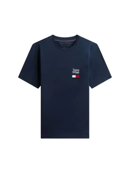 Koszulka Tommy Hilfiger niebieska