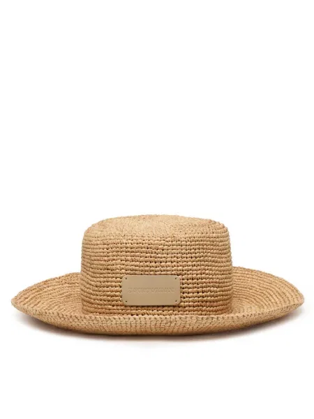 Klobúk Emporio Armani Svetlo béžová