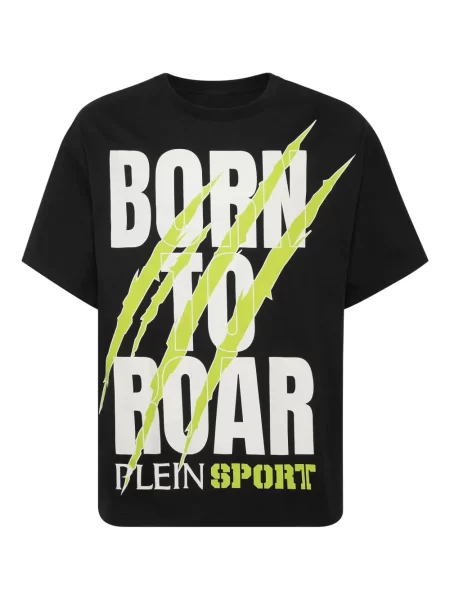 Tricou Plein Sport cu imagine negru