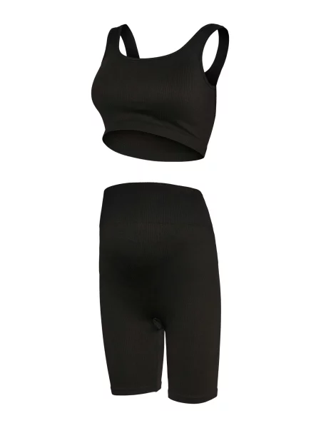 MAMALICIOUS Top črna