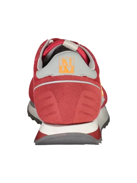 Sneakersy Napapijri zamszowe czerwone