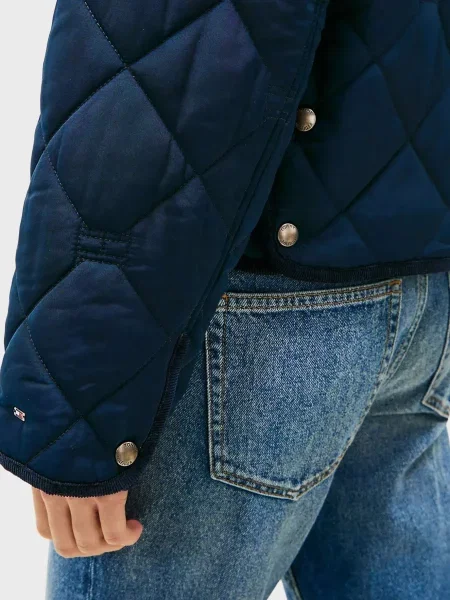 Утеплена куртка Tommy Hilfiger синя