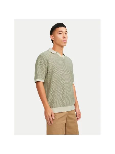 Jack&Jones Polo Jormykonos Regular Fit zelena