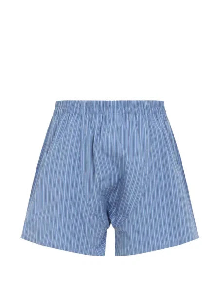 Ριγέ σορτς Carhartt Wip με σχέδιο μπλε