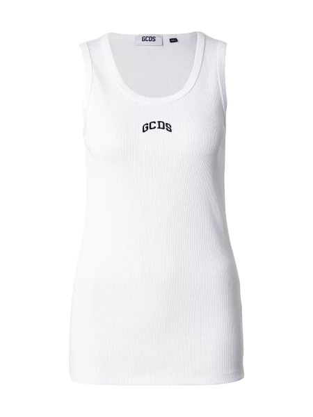 GCDS Tricou negru alb