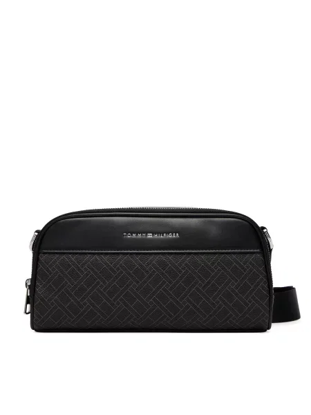 Maža rankinė Tommy Hilfiger Th Flag Monogram Camera Bag juoda