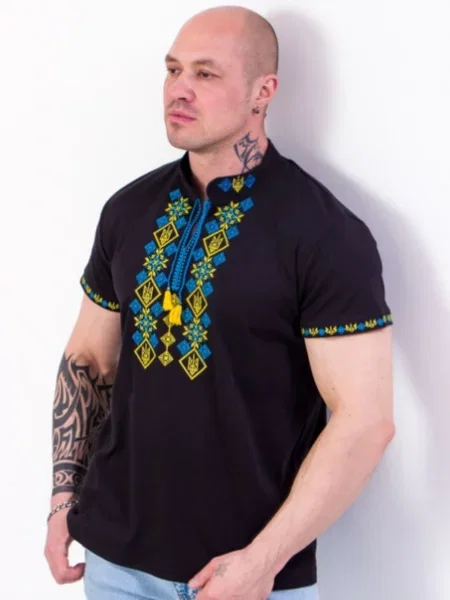 Носи своє Вишита сорочка чорний