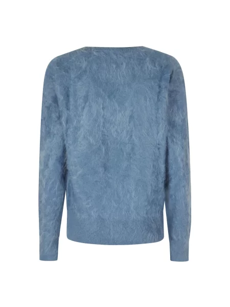 Sweter Seventy niebieski