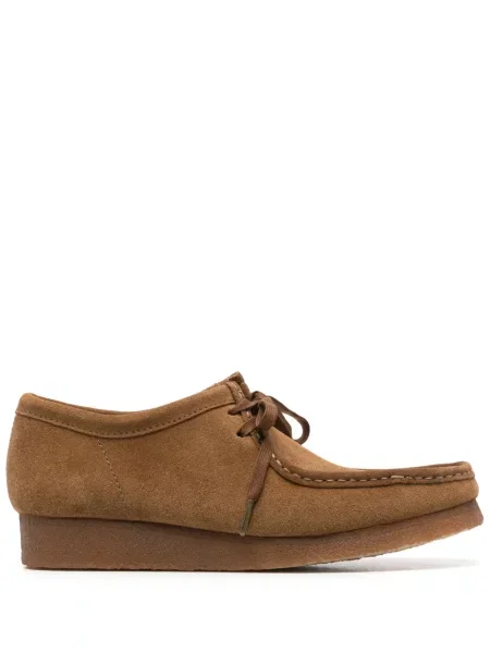 Pantofi derby Clarks Originals maro