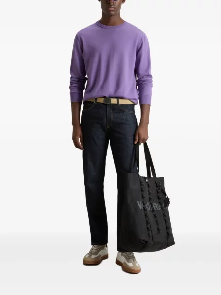 Hanorac Woolrich cu broderie violet