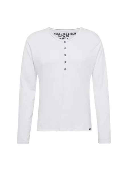 Key Largo Tricou alb