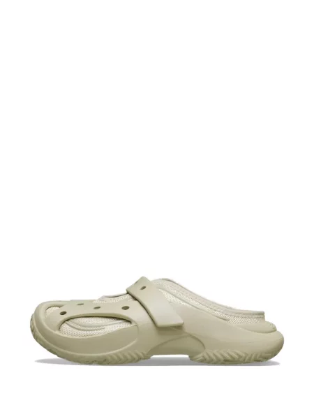 Papuci tip mules Crocs verde