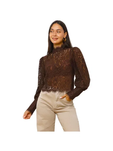Bluză La Modeuse maro