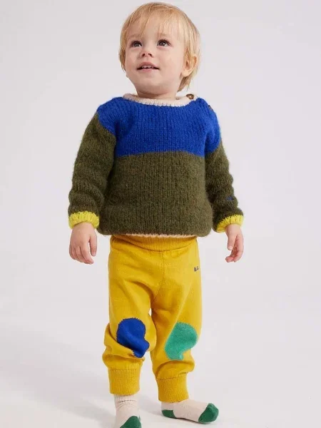 Bobo Choses Kojenecké tepláky žluté