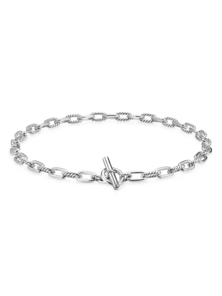Colier David Yurman argintiu