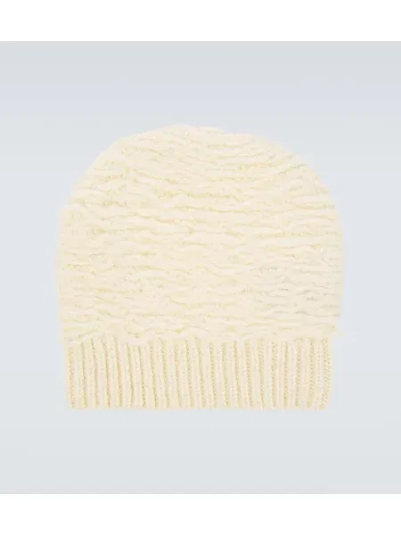 Căciulă Dries Van Noten de lână alb