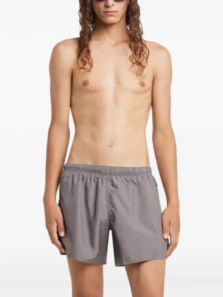 Pantaloni scurți Courreges gri