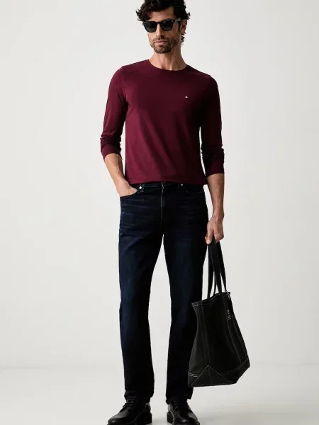 Tricou cu mânecă lungă Tommy Hilfiger