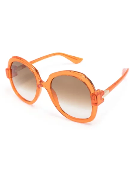 Saulės akiniai Gucci Eyewear su autografu