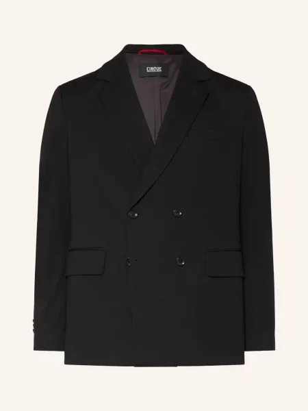 Cinque Marynarka Garniturowa Cidouble Slim Fit schwarz