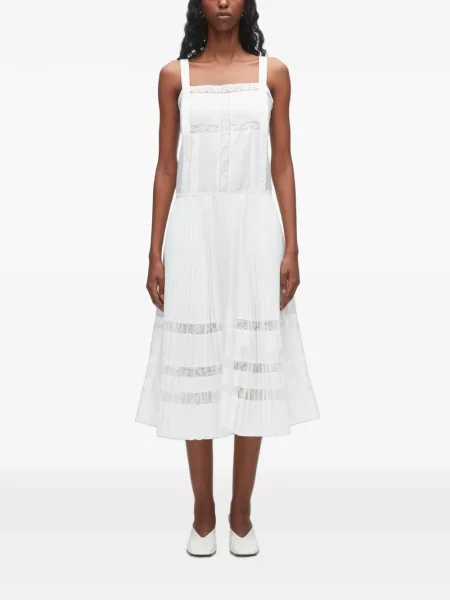 Rochie midi 3.1 Phillip Lim din dantelă alb