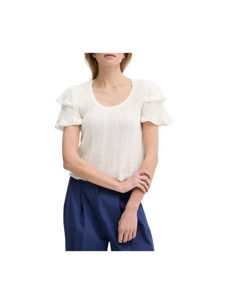 Sweter Twinset beżowy