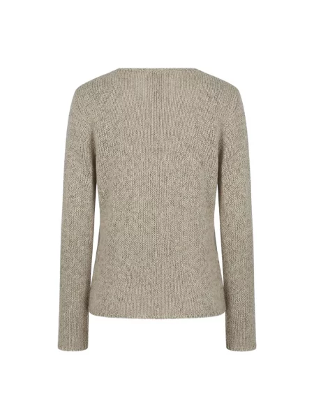 Sweter The Row z kaszmiru beżowy