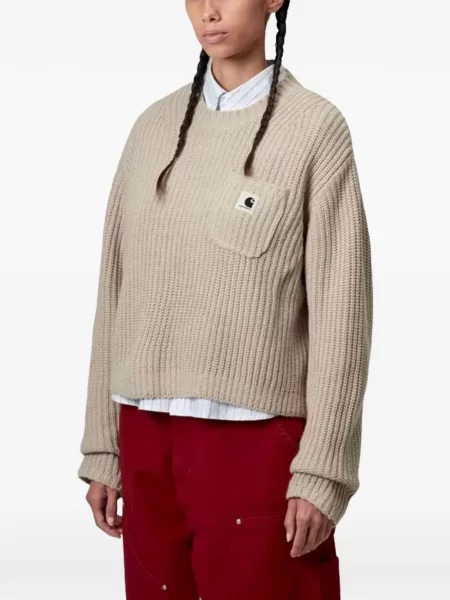 Pulover Carhartt Wip cu autograf