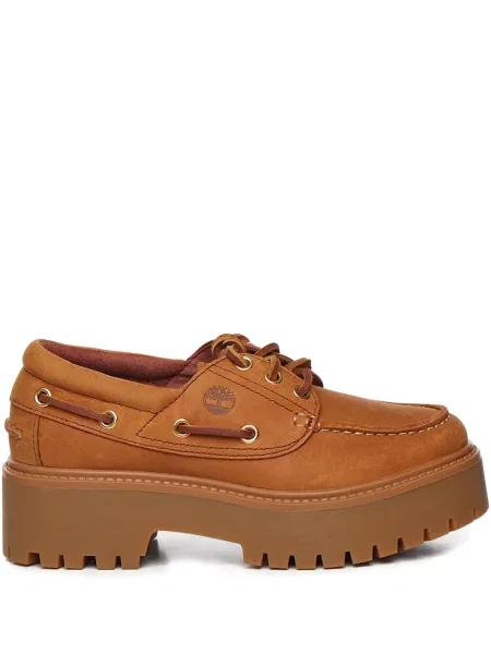 Polobotky Timberland v městském stylu s kamínky hnědé